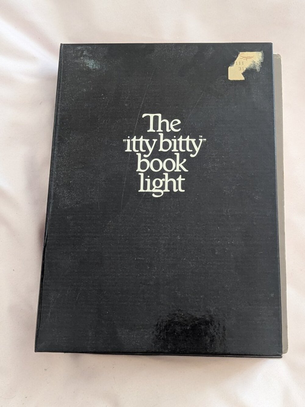 Vintage Zelco Itty Bitty Book Light Set 1982
